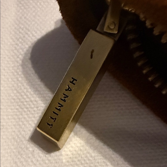 Hammitt Rich Brown Wallet with Gold Details NWT - Picture 7 of 8